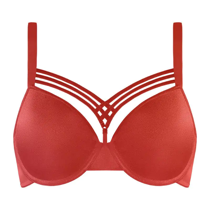 Vrijgekomen comfortabel Rode datum Marlies Dekkers Dame de Paris plunge bra (red)